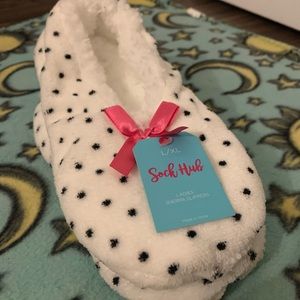 Slippers Polkadot Lounge Night Slip On Ladies